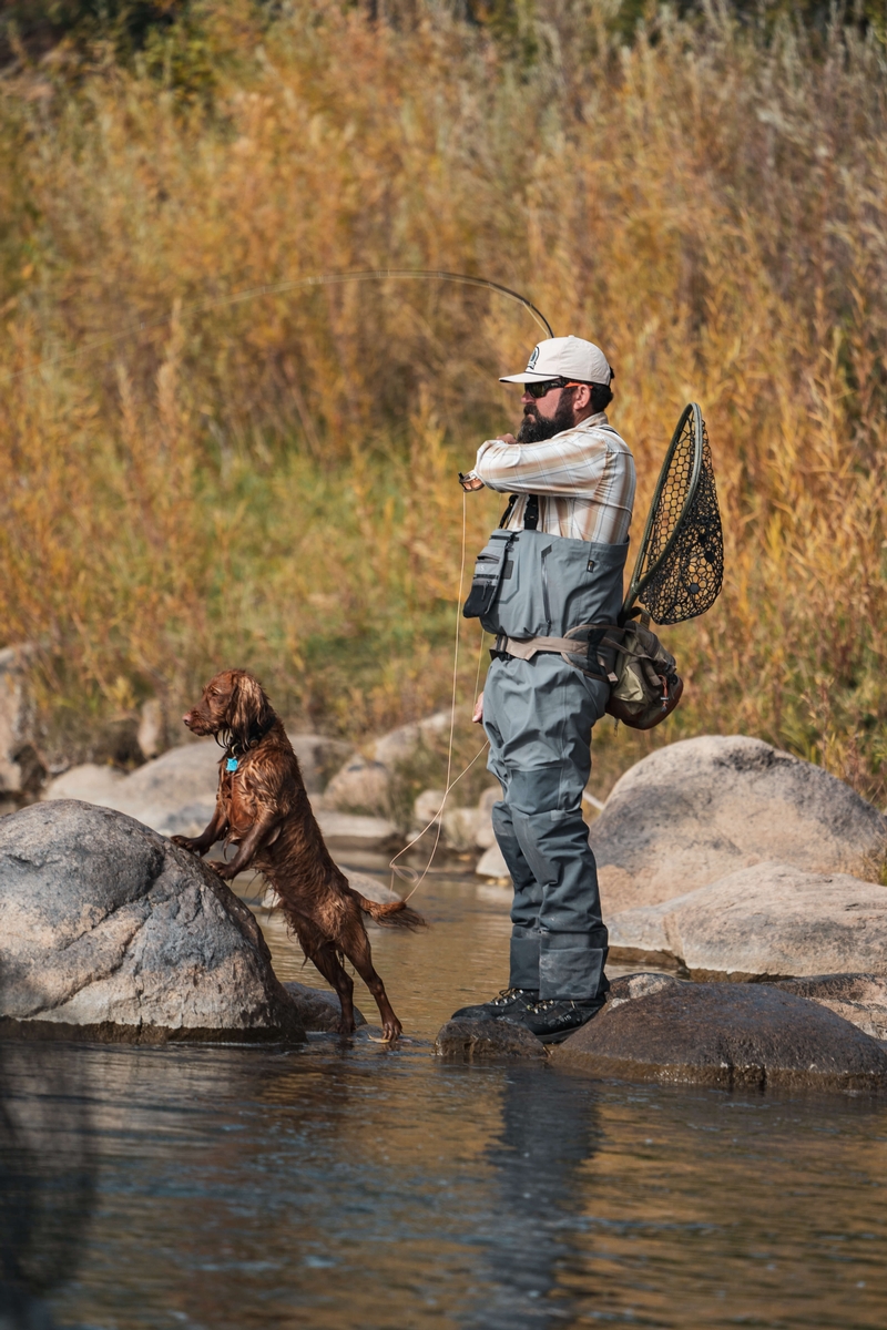 After The Hunt Trout fishing in Colorado with Heads Up Fly Fishing - a friend and recommendation of Ivory & Antler Outfitters for a great activity after your Merriam's turkey hunt.